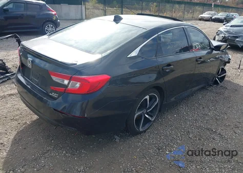 2019 Honda Accord Sport 2.0T from USA, damaged, VIN 1HGCV2F30KA026429